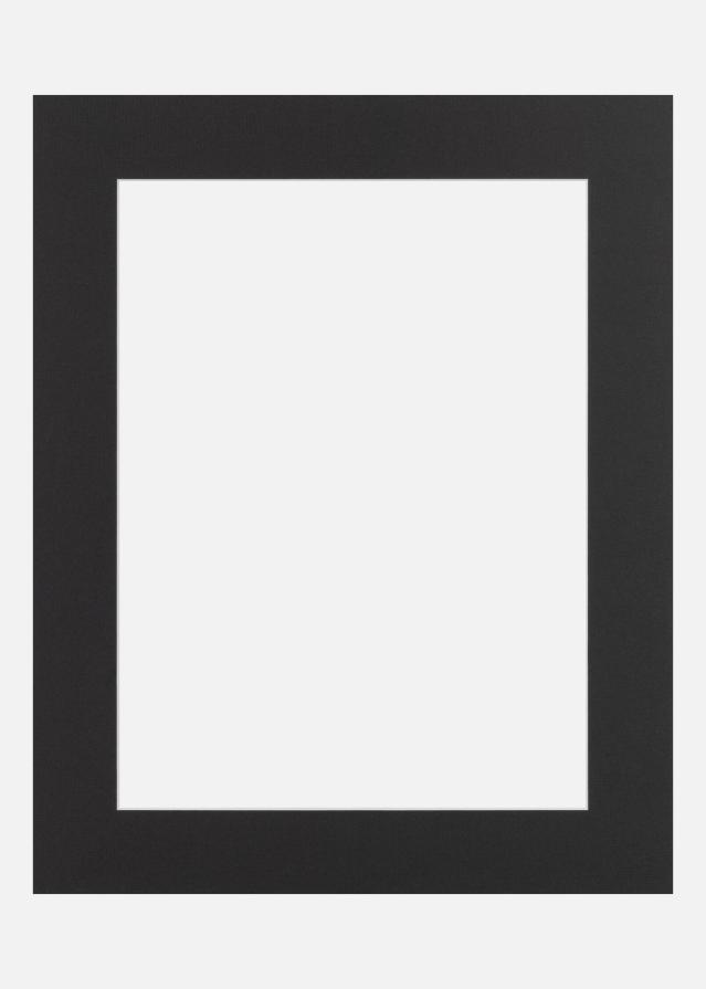 Jämtlands Ramfabrik Passepartout Dark Shale (Witte kern) 30x40 cm (20x28,7 - A4)