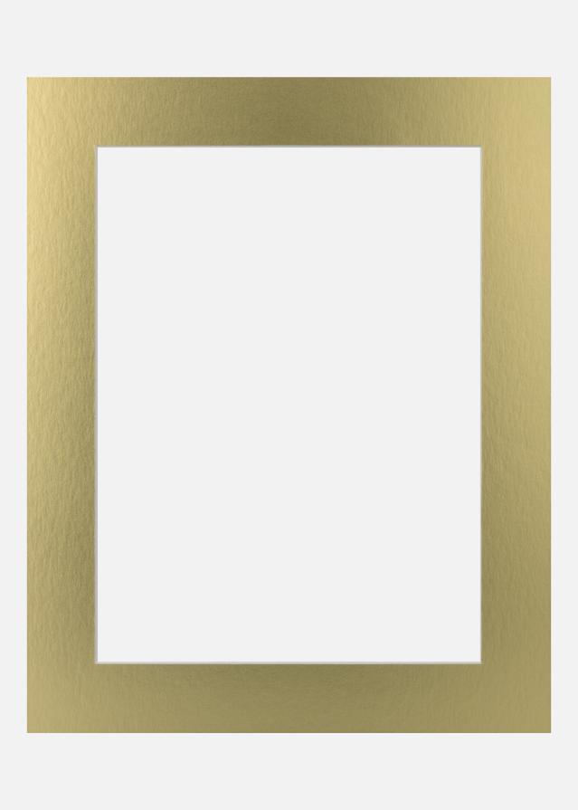 Jämtlands Ramfabrik Passepartout Sun Metal (Witte kern) 40x50 cm (28,7x41 - A3)