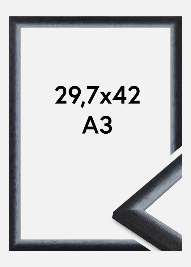 Jämtlands Ramfabrik Fotolijst Cornwall Acrylglas Zwart 29,7x42 cm (A3)