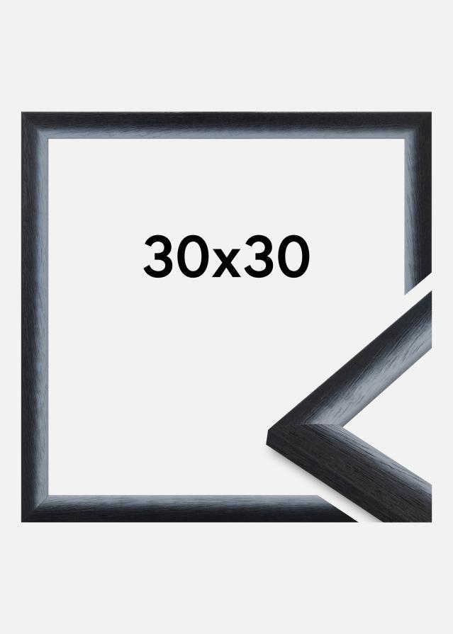 Jämtlands Ramfabrik Fotolijst Cornwall Acrylglas Zwart 30x30 cm