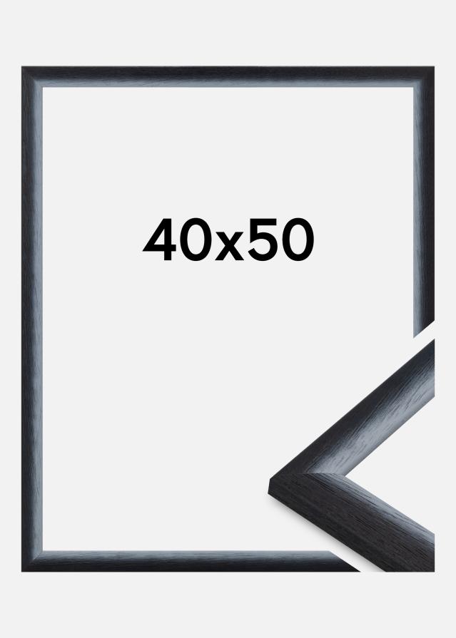 Jämtlands Ramfabrik Fotolijst Cornwall Acrylglas Zwart 40x50 cm