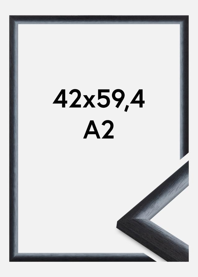 Jämtlands Ramfabrik Fotolijst Cornwall Acrylglas Zwart 42x59,4 cm (A2)