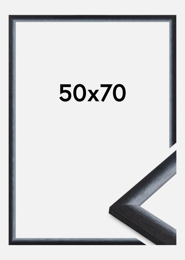 Jämtlands Ramfabrik Fotolijst Cornwall Acrylglas Zwart 50x70 cm