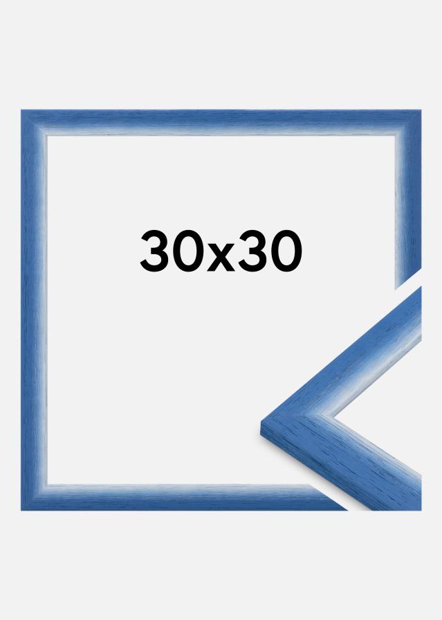 Jämtlands Ramfabrik Fotolijst Cornwall Acrylglas Blauw 30x30 cm