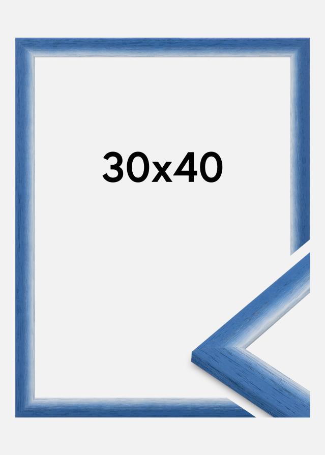 Jämtlands Ramfabrik Fotolijst Cornwall Acrylglas Blauw 30x40 cm