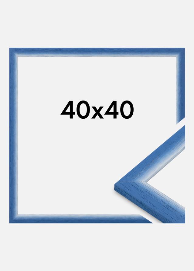 Jämtlands Ramfabrik Fotolijst Cornwall Acrylglas Blauw 40x40 cm