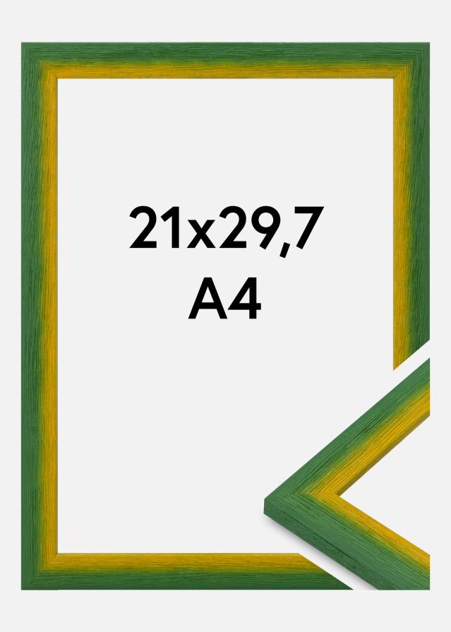 Jämtlands Ramfabrik Fotolijst Cornwall Acrylglas Groen 21x29,7 cm (A4)