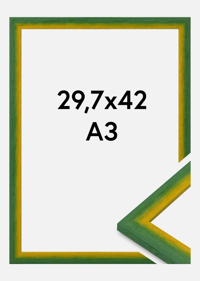 Jämtlands Ramfabrik Fotolijst Cornwall Acrylglas Groen 29,7x42 cm (A3)