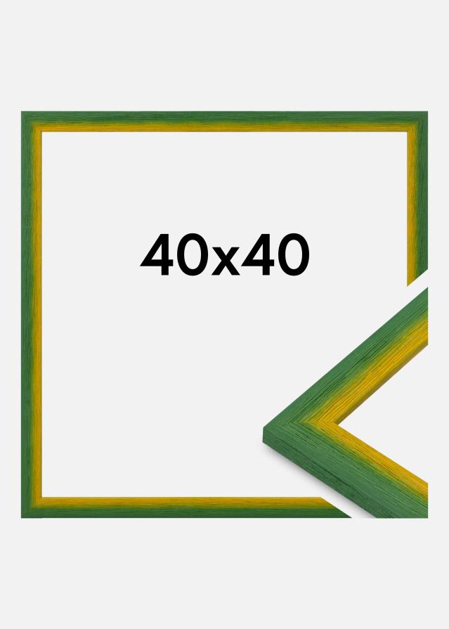 Jämtlands Ramfabrik Fotolijst Cornwall Acrylglas Groen 40x40 cm