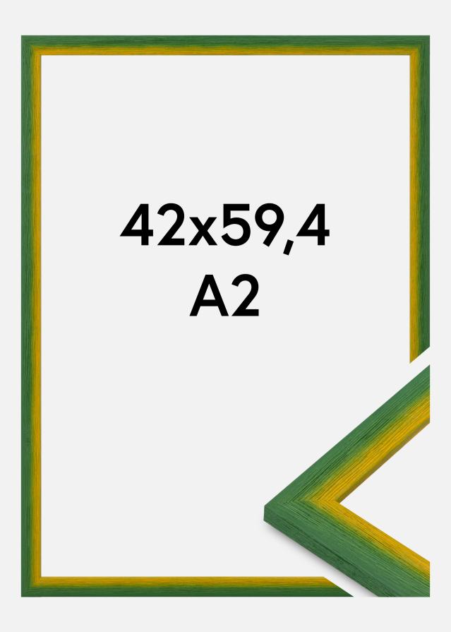 Jämtlands Ramfabrik Fotolijst Cornwall Acrylglas Groen 42x59,4 cm (A2)