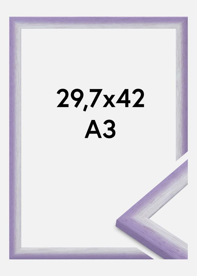 Jämtlands Ramfabrik Fotolijst Cornwall Acrylglas Lichtpaars 29,7x42 cm (A3)