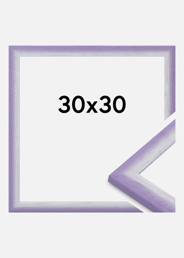 Jämtlands Ramfabrik Fotolijst Cornwall Acrylglas Lichtpaars 30x30 cm