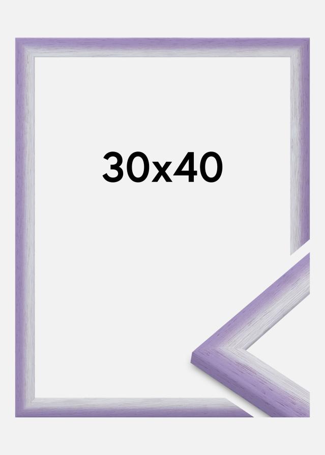 Jämtlands Ramfabrik Fotolijst Cornwall Acrylglas Lichtpaars 30x40 cm