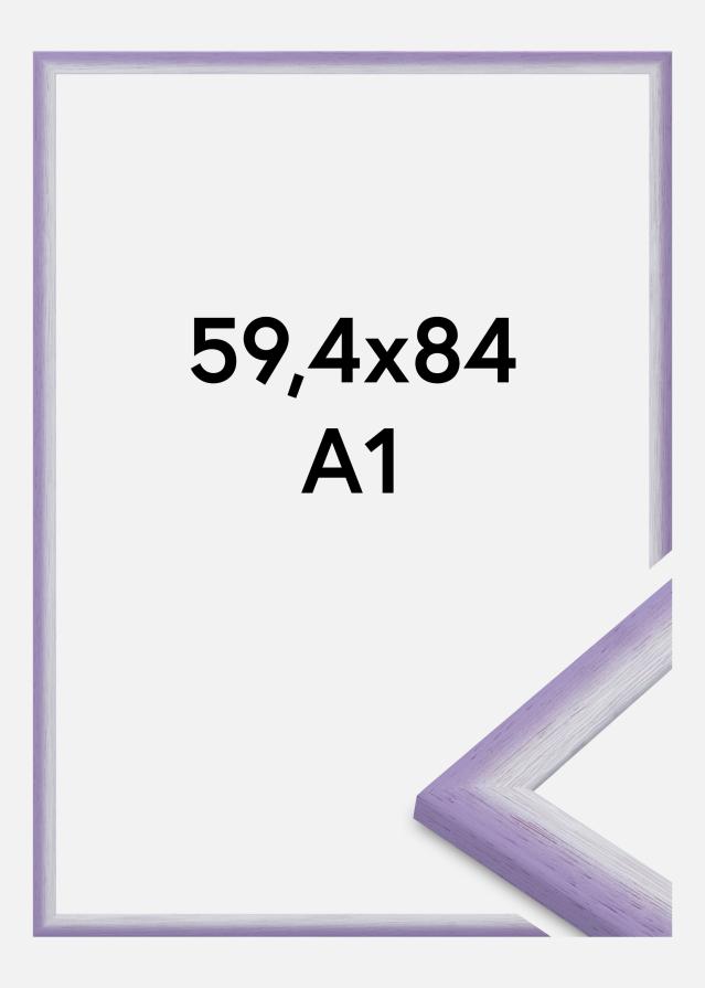 Jämtlands Ramfabrik Fotolijst Cornwall Acrylglas Lichtpaars 59,4x84 cm (A1)