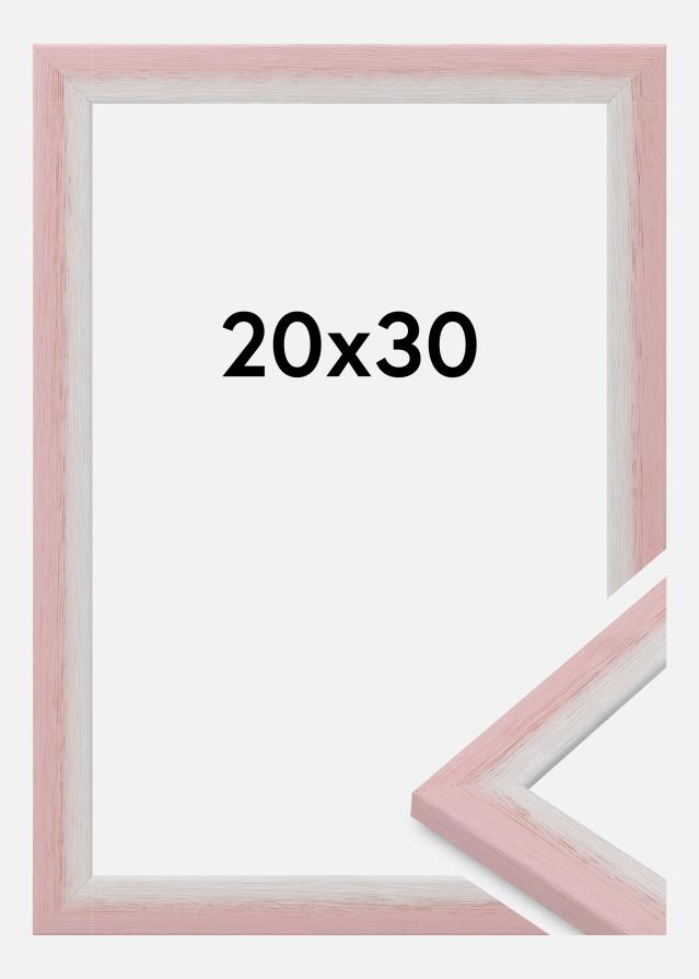 Jämtlands Ramfabrik Fotolijst Cornwall Acrylglas Roze 20x30 cm