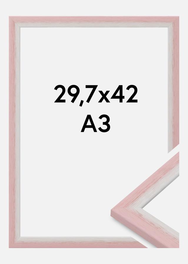 Jämtlands Ramfabrik Fotolijst Cornwall Acrylglas Roze 29,7x42 cm (A3)