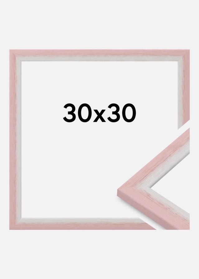 Jämtlands Ramfabrik Fotolijst Cornwall Acrylglas Roze 30x30 cm
