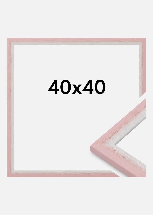 Jämtlands Ramfabrik Fotolijst Cornwall Acrylglas Roze 40x40 cm