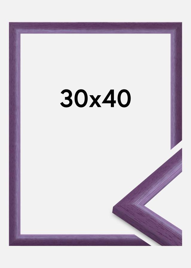Jämtlands Ramfabrik Fotolijst Cornwall Acrylglas Paars 30x40 cm
