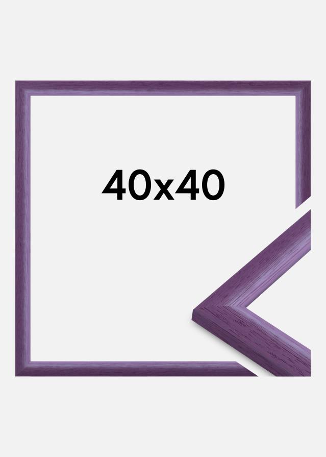 Jämtlands Ramfabrik Fotolijst Cornwall Acrylglas Paars 40x40 cm