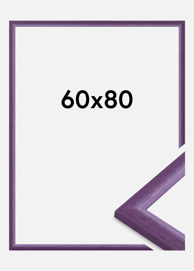 Jämtlands Ramfabrik Fotolijst Cornwall Acrylglas Paars 60x80 cm