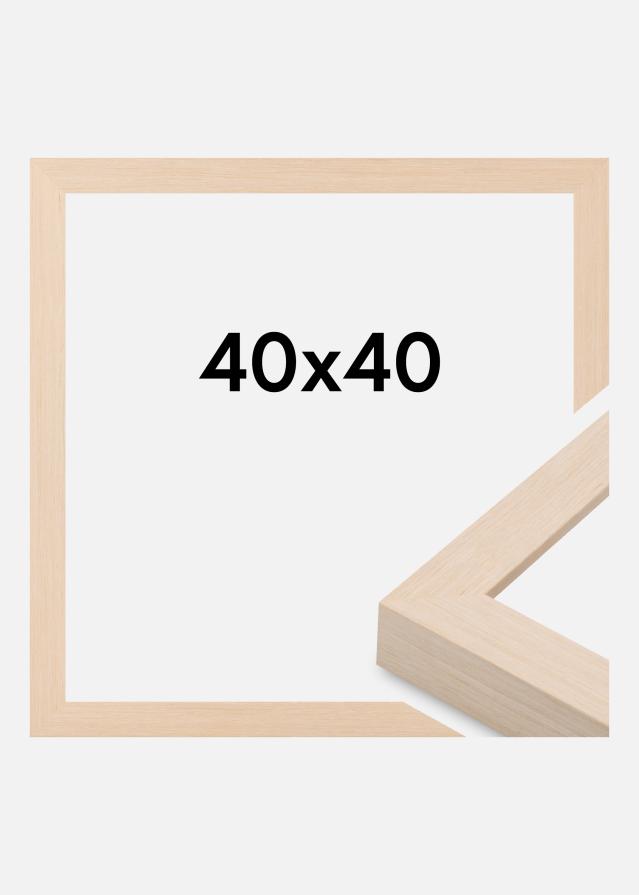 Jämtlands Ramfabrik Fotolijst Cotswold Acrylglas Ivoor 40x40 cm