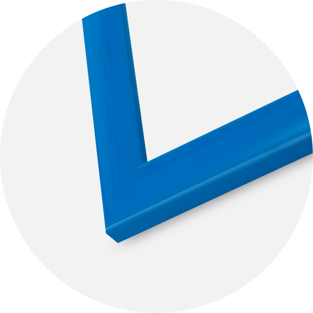 Jämtlands Ramfabrik Fotolijst Dorset Acrylglas Blauw 60x80 cm