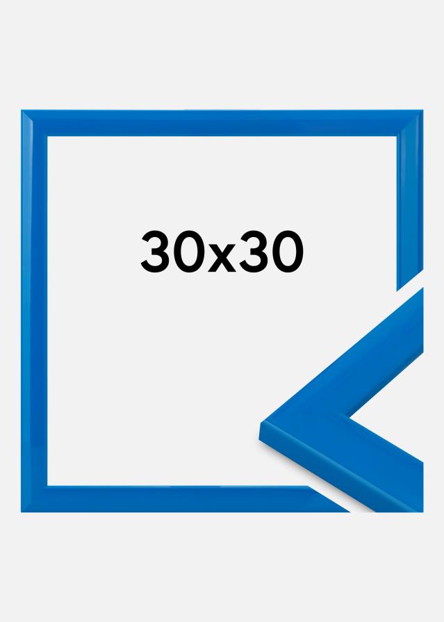Jämtlands Ramfabrik Fotolijst Dorset Acrylglas Blauw 30x30 cm
