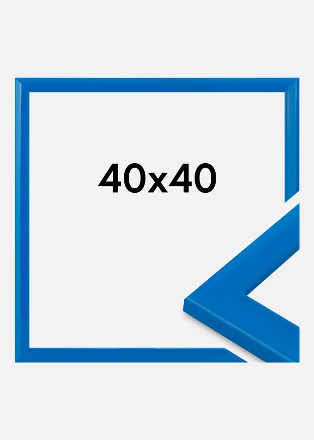 Jämtlands Ramfabrik Fotolijst Dorset Acrylglas Blauw 40x40 cm