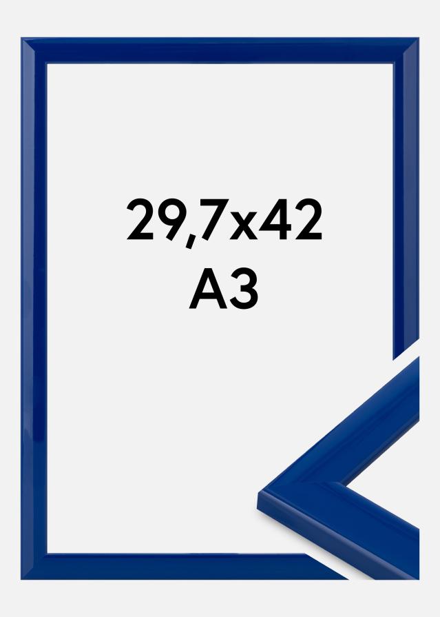 Jämtlands Ramfabrik Fotolijst Dorset Acrylglas Donkerblauw 29,7x42 cm (A3)