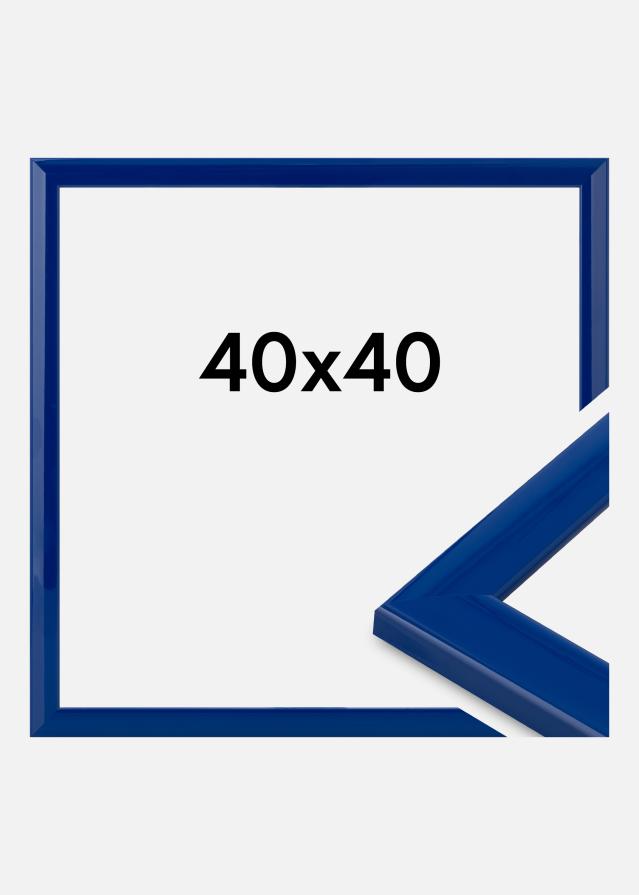 Jämtlands Ramfabrik Fotolijst Dorset Acrylglas Donkerblauw 40x40 cm