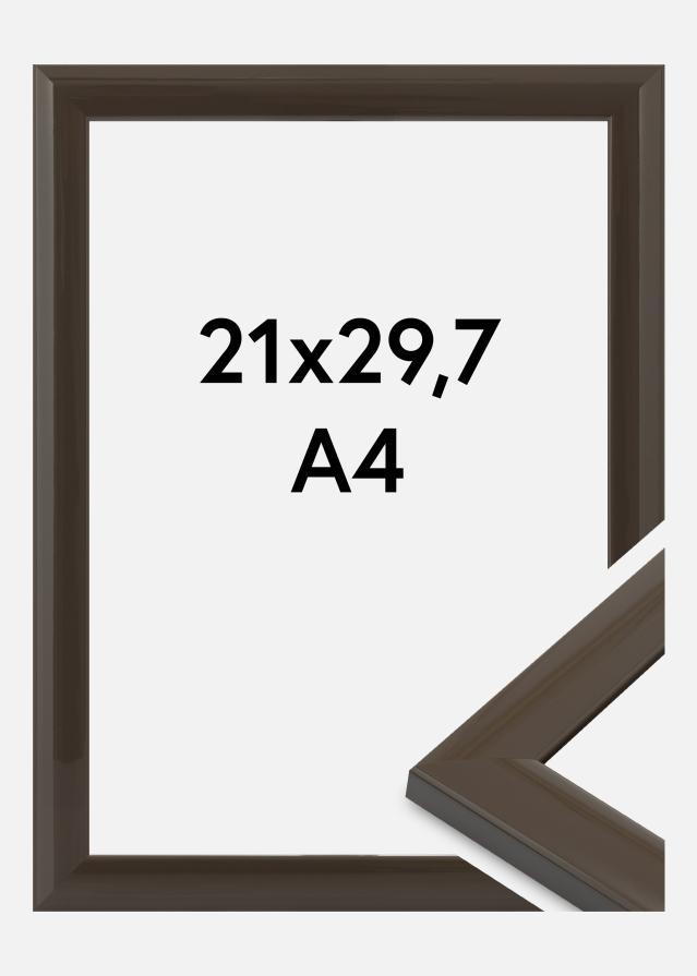 Jämtlands Ramfabrik Fotolijst Dorset Acrylglas Donkergrijs 21x29,7 cm (A4)