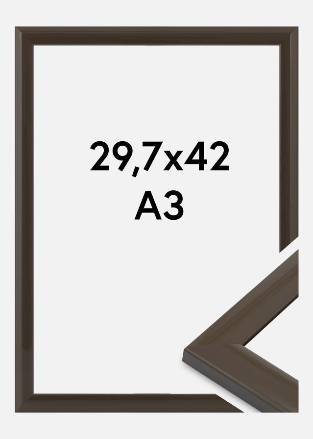 Jämtlands Ramfabrik Fotolijst Dorset Acrylglas Donkergrijs 29,7x42 cm (A3)