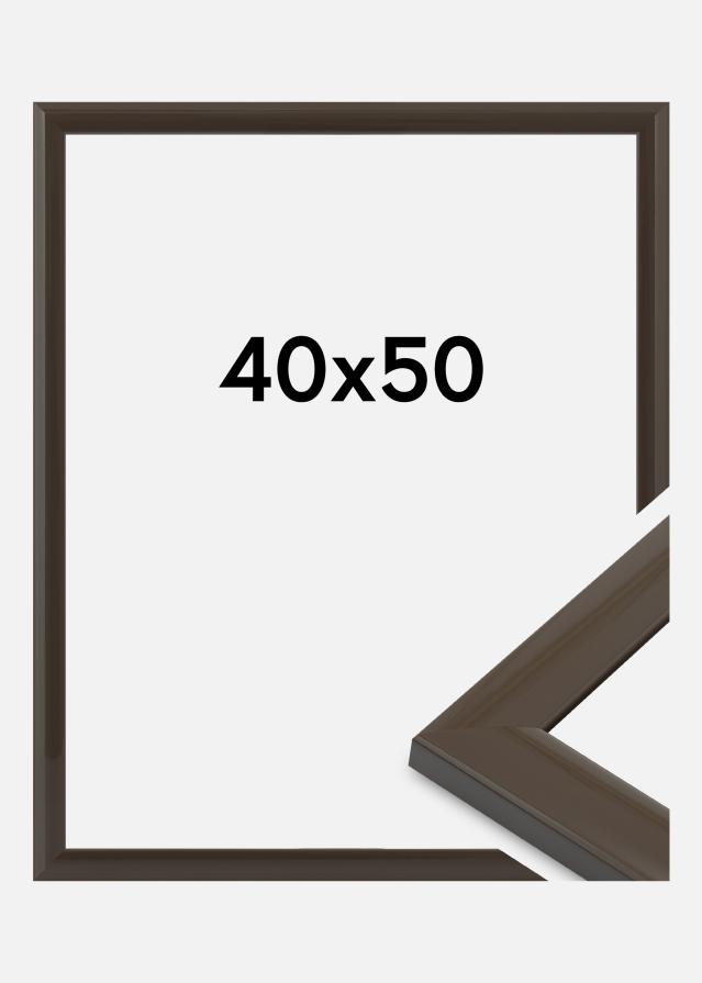 Jämtlands Ramfabrik Fotolijst Dorset Acrylglas Donkergrijs 40x50 cm