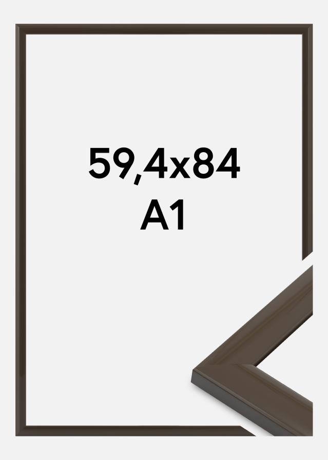 Jämtlands Ramfabrik Fotolijst Dorset Acrylglas Donkergrijs 59,4x84 cm (A1)