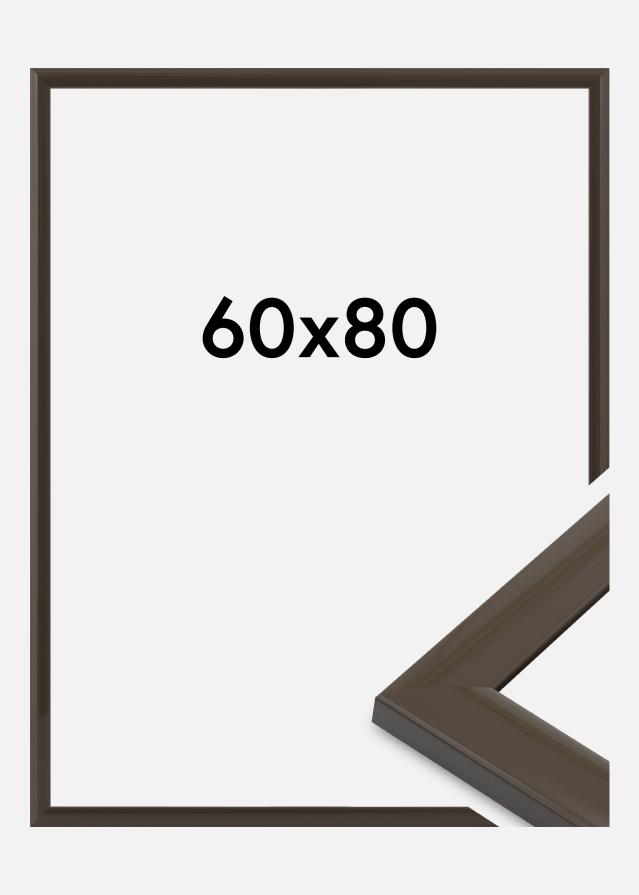 Jämtlands Ramfabrik Fotolijst Dorset Acrylglas Donkergrijs 60x80 cm