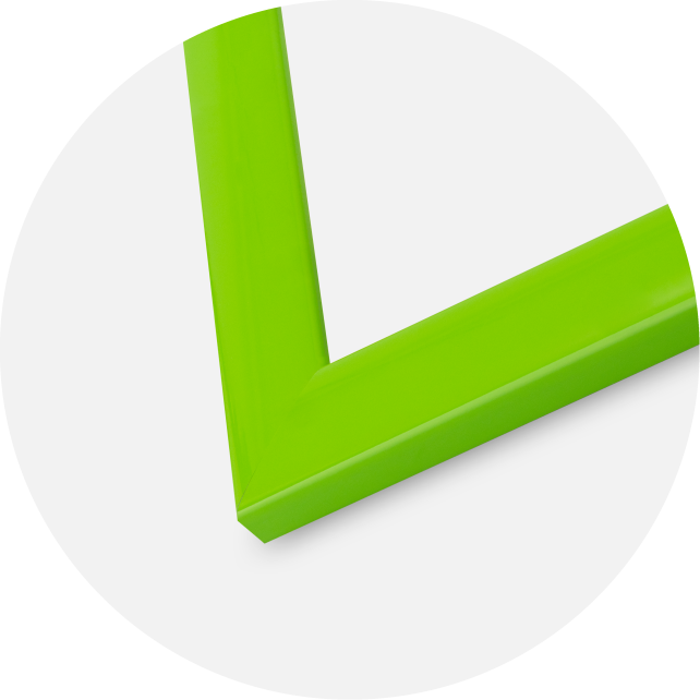 Jämtlands Ramfabrik Fotolijst Dorset Acrylglas Lichtgroen 60x80 cm