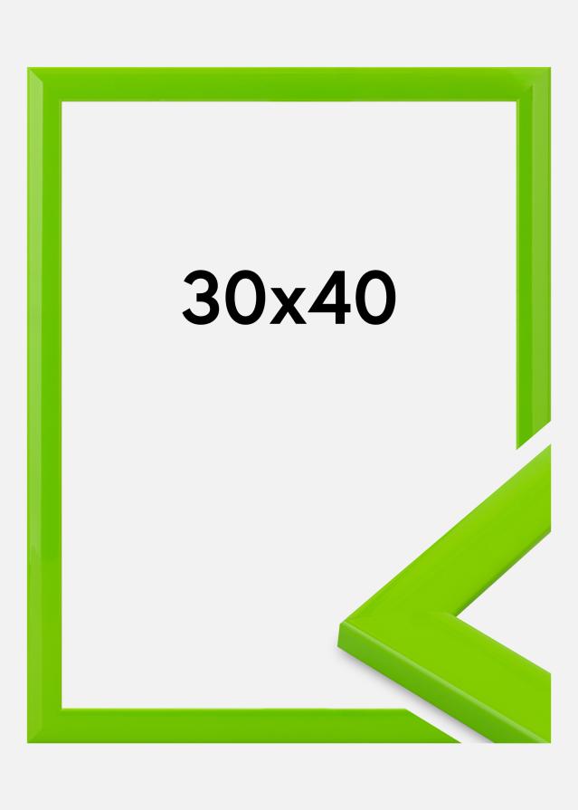 Jämtlands Ramfabrik Fotolijst Dorset Acrylglas Lichtgroen 30x40 cm