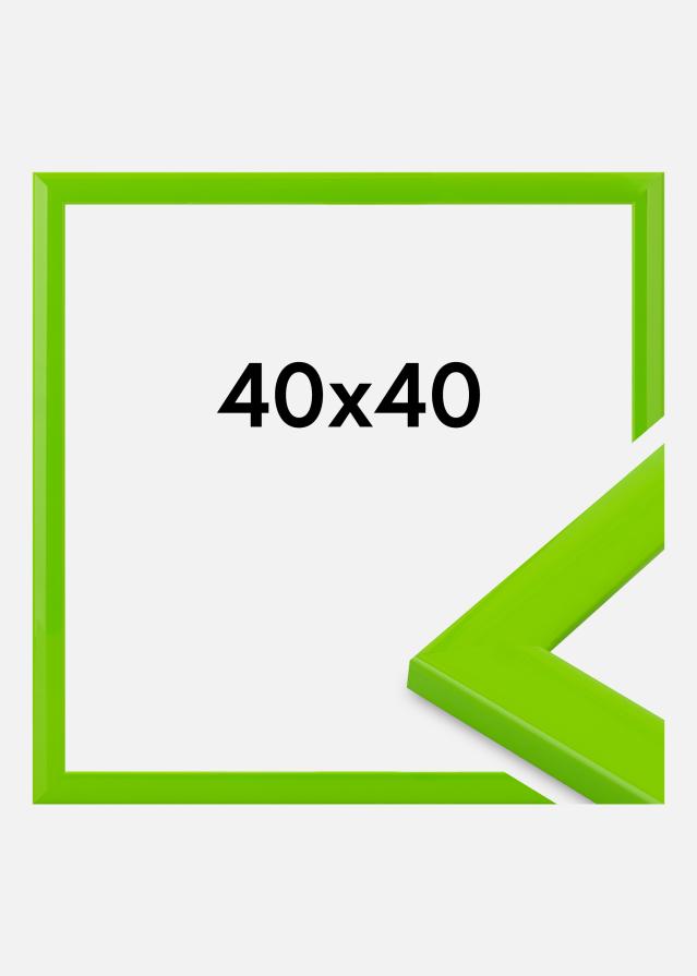 Jämtlands Ramfabrik Fotolijst Dorset Acrylglas Lichtgroen 40x40 cm