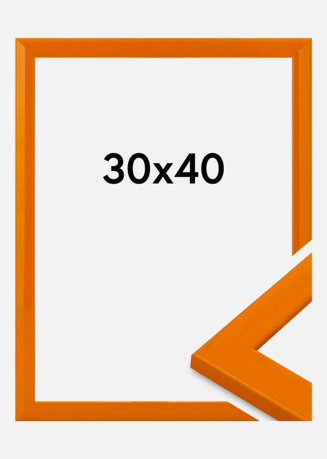 Jämtlands Ramfabrik Fotolijst Dorset Acrylglas Oranje 30x40 cm