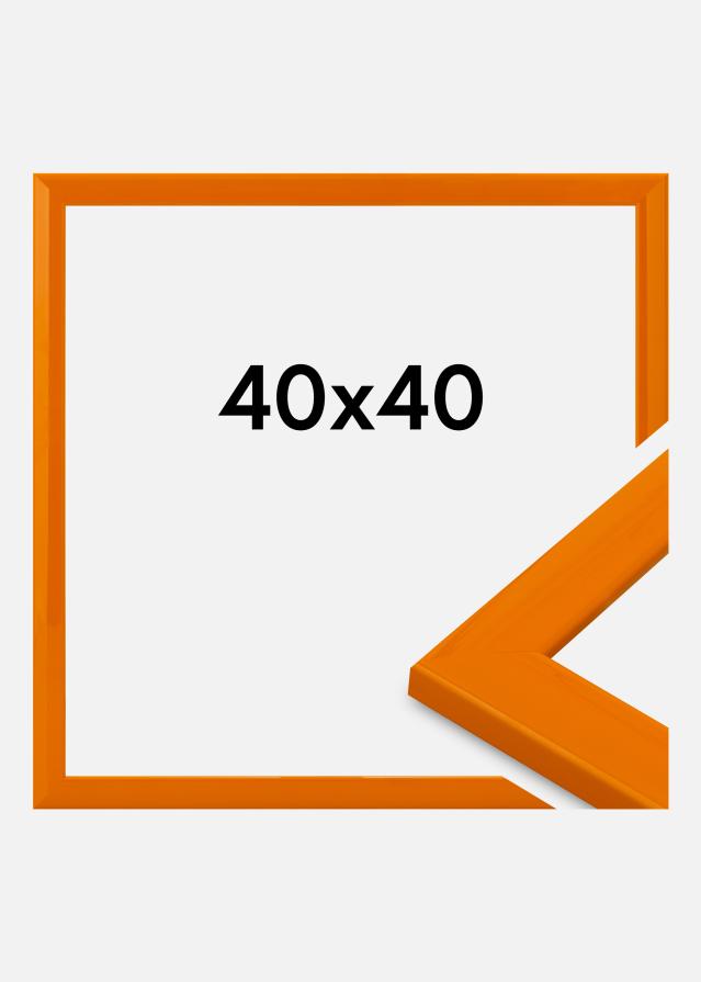 Jämtlands Ramfabrik Fotolijst Dorset Acrylglas Oranje 40x40 cm
