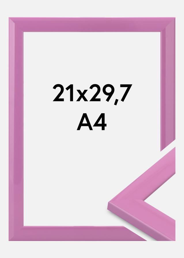 Jämtlands Ramfabrik Fotolijst Dorset Acrylglas Roze 21x29,7 cm (A4)