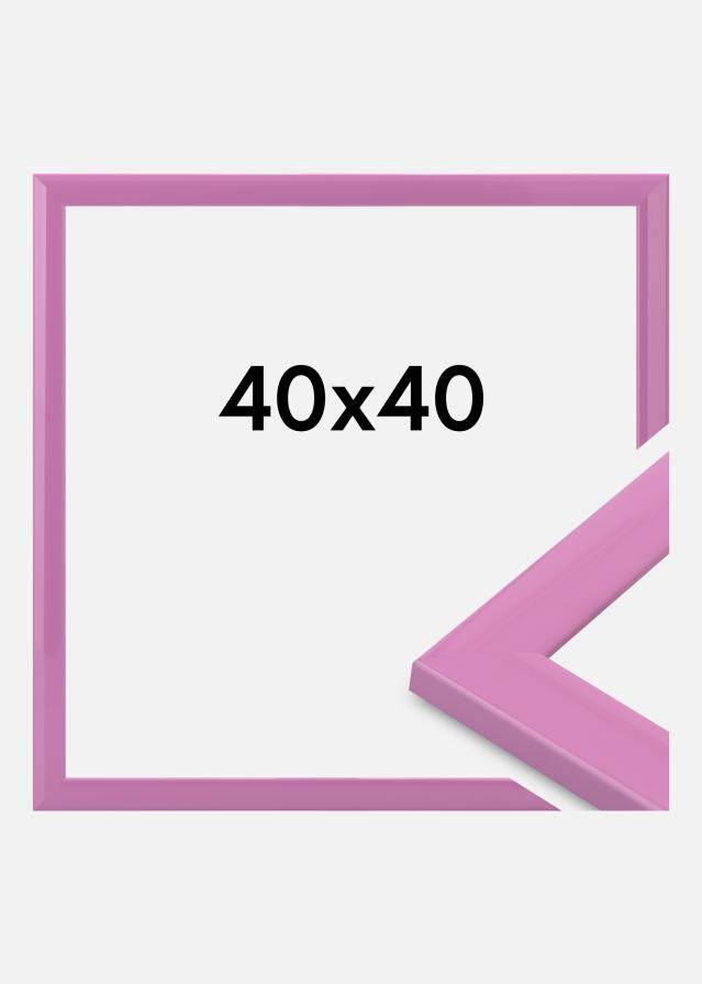 Jämtlands Ramfabrik Fotolijst Dorset Acrylglas Roze 40x40 cm