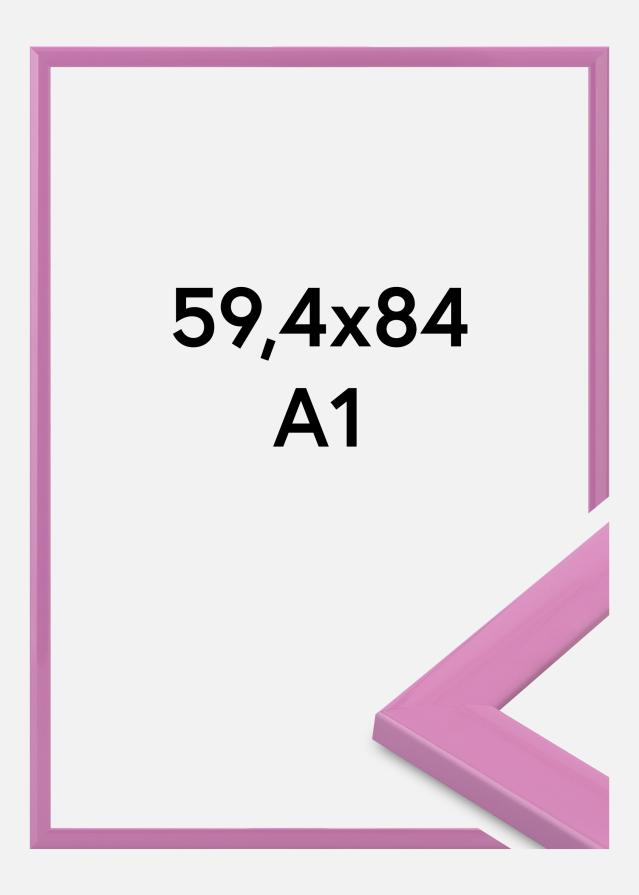 Jämtlands Ramfabrik Fotolijst Dorset Acrylglas Roze 59,4x84 cm (A1)