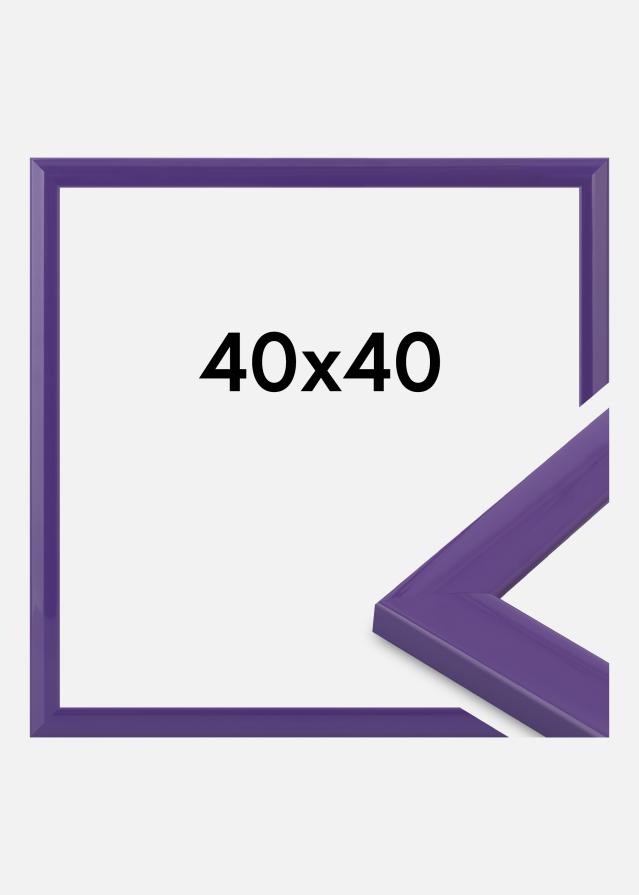 Jämtlands Ramfabrik Fotolijst Dorset Acrylglas Paars 40x40 cm