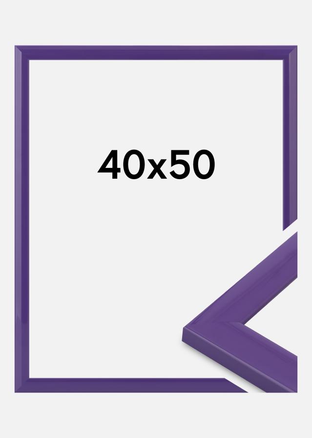 Jämtlands Ramfabrik Fotolijst Dorset Acrylglas Paars 40x50 cm