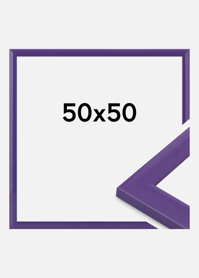 Jämtlands Ramfabrik Fotolijst Dorset Acrylglas Paars 50x50 cm