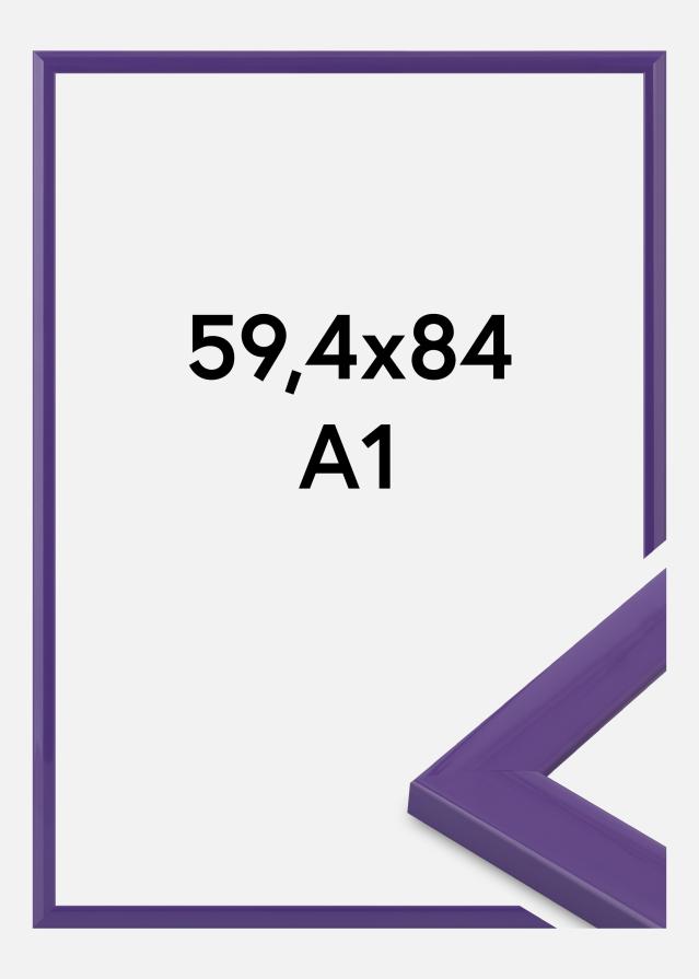 Jämtlands Ramfabrik Fotolijst Dorset Acrylglas Paars 59,4x84 cm (A1)