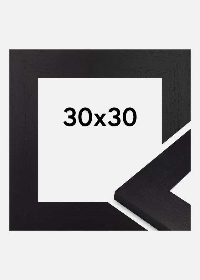 Jämtlands Ramfabrik Fotolijst Dover Acrylglas Zwart 30x30 cm