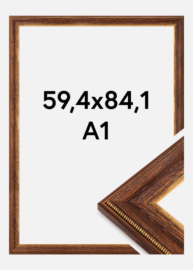 Jämtlands Ramfabrik Fotolijst Fabriano Acrylglas Bruin 59,4x84,1 cm (A1)